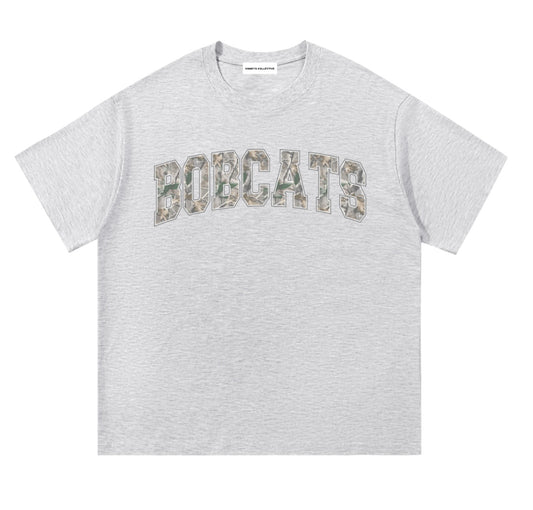 PRE ORDER - camo bobcats t-shirt