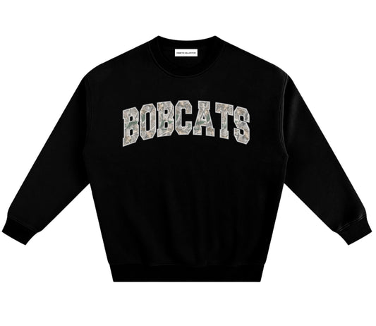 PRE ORDER - camo bobcats sweatshirt