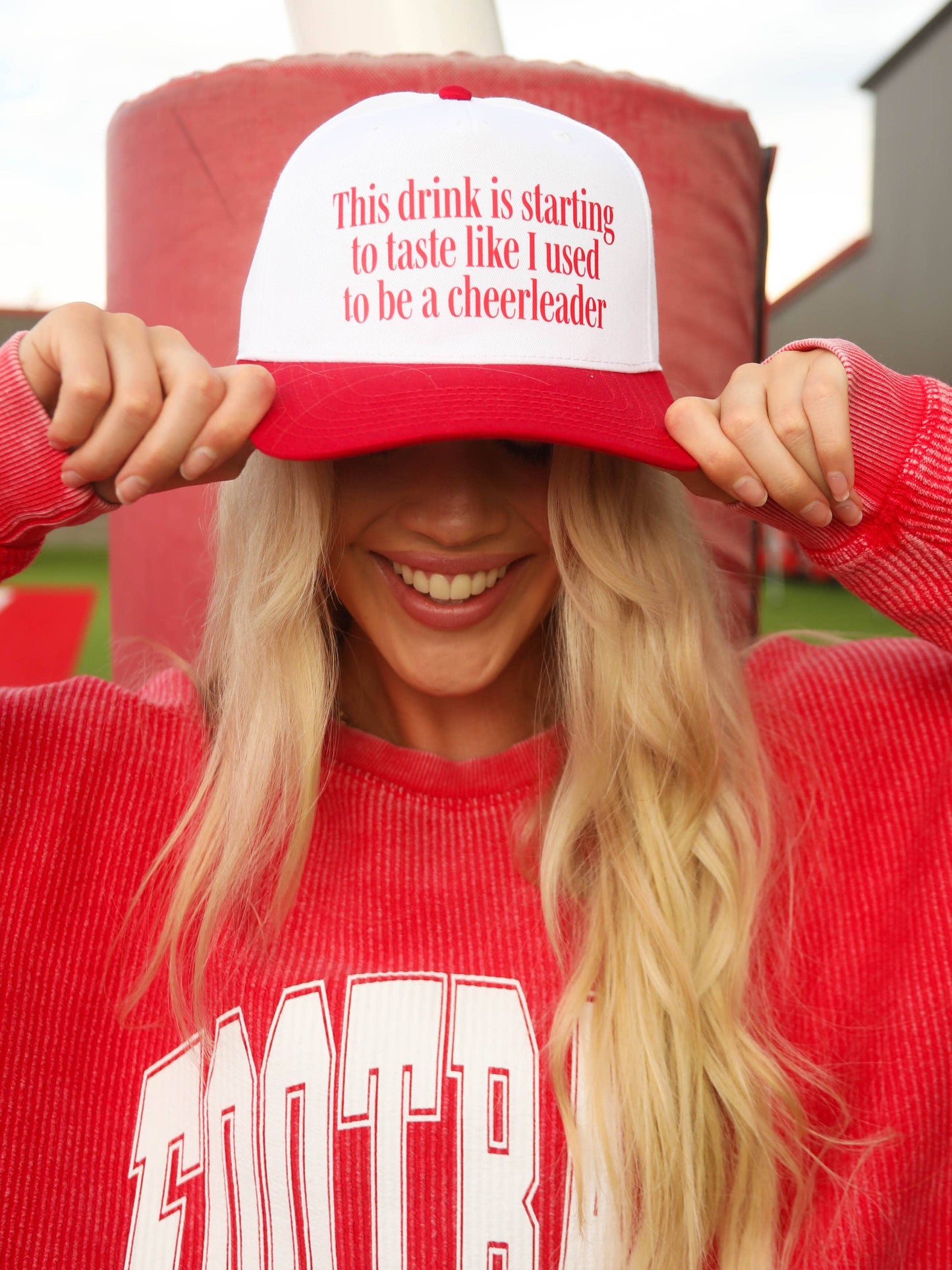 USED TO BE A CHEERLEADER GAMEDAY TRUCKER