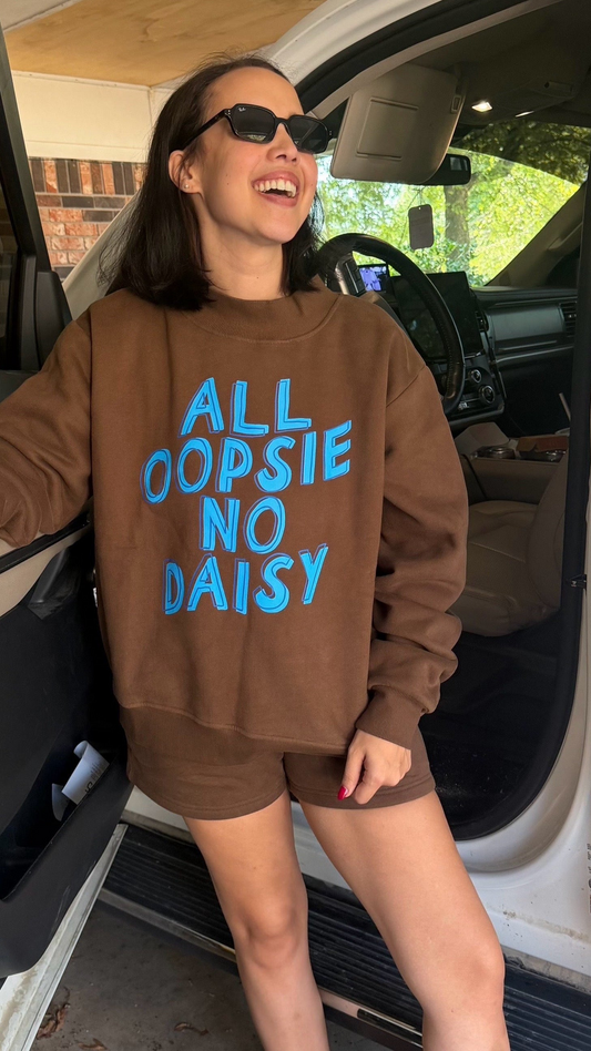 Oopsie Daisy Mockneck Set