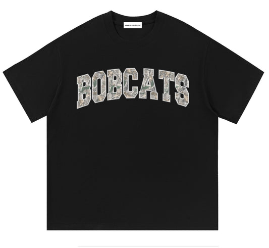 PRE ORDER - camo bobcats t-shirt
