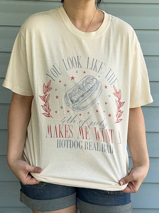 Hot Dog Day Tee