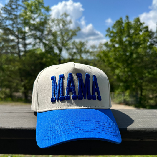 Puff Mama Trucker (Blue)