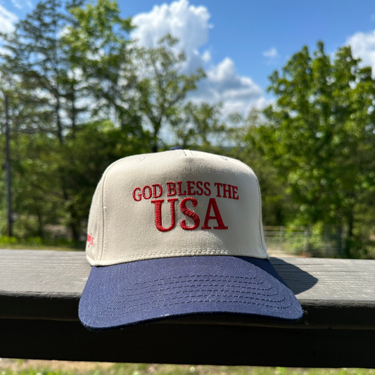 God Bless trucker hat