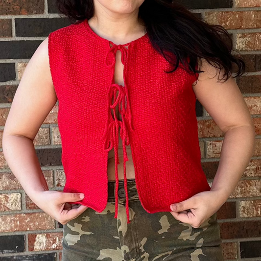 Red Tie Top
